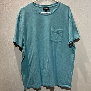 Men’s Express Large Pocket T Shirt Teal